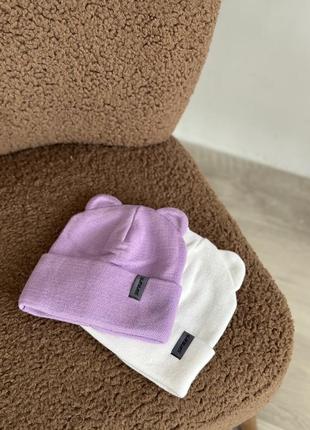 Шапочки теплые