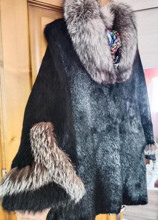 Шуба из натурального меха