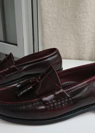 Роскошные брендовые кожаные туфли лоферы от dexter usa10 фото