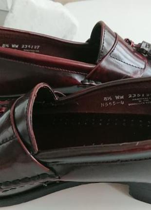 Роскошные брендовые кожаные туфли лоферы от dexter usa4 фото