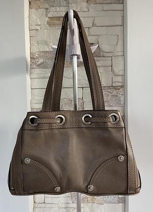 Жіноча вінтажна шкіряна сумочка mulberry