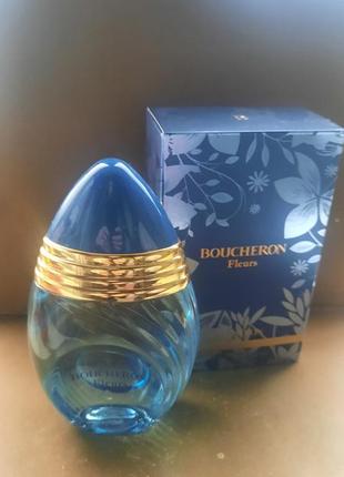 Необычайно красивый, изящный жееочи цветочный парфюм-лимитка boucheron fleur edp 100 ml8 фото