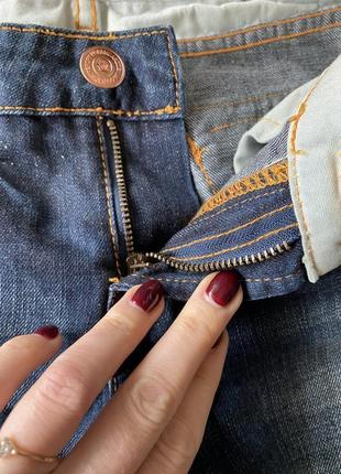 Шикарные плотные прямые джинсы superdry размер l5 фото