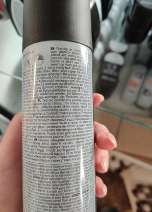 Універсальне просочення водовідштовхувальний спрей для взуття антиаква coccine antiacqua