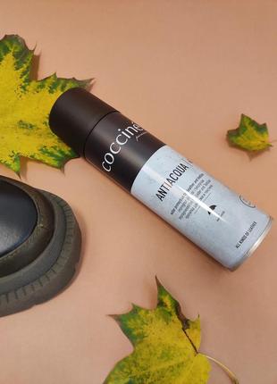 Універсальне просочення водовідштовхувальний спрей для взуття антиаква coccine antiacqua