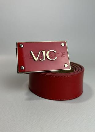 Пояс ремінь  versace jeans, шкіра