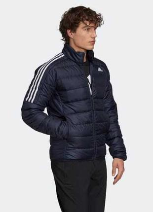 Пуховик мужской ( оригинал) adidas essentials down jacket (gh4594)4 фото