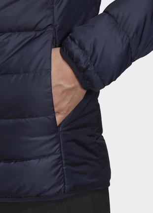 Пуховик чоловічий ( оригінал) adidas essentials down jacket (gh4594)3 фото