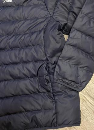 Пуховик мужской ( оригинал) adidas essentials down jacket (gh4594)5 фото