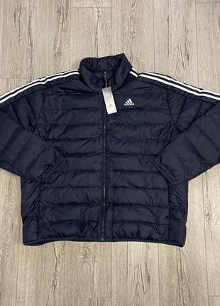 Пуховик мужской ( оригинал) adidas essentials down jacket (gh4594)9 фото