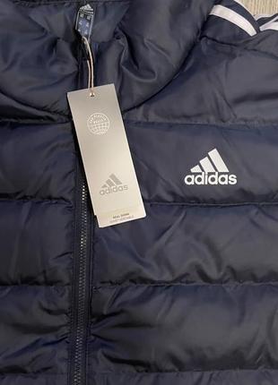 Пуховик мужской ( оригинал) adidas essentials down jacket (gh4594)8 фото