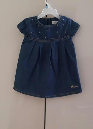 Стильне джинсове платячко, платья s.oliver 92 розміру.