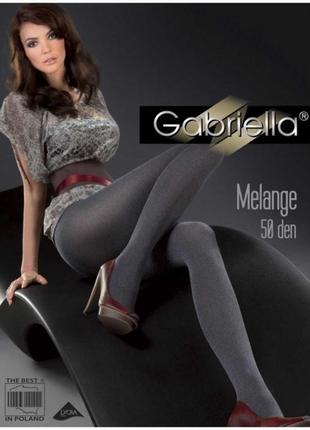 Melange 50 den колготки gabriella меланж