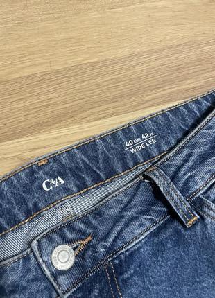 Широкие джинсы, кюлоты, палаццо, брюки c&a4 фото