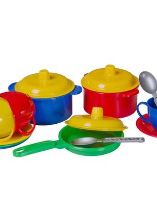 Посуд іграшковий "маринка 1" в кульку (24) технок, шт1 фото
