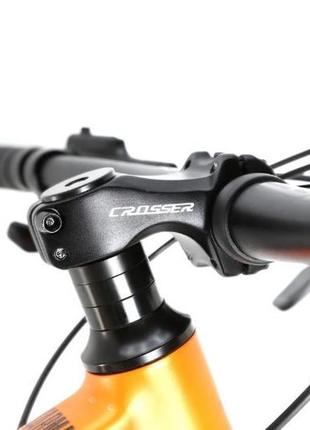 Велосипед crosser mt-036 29 (17) 2*12s гідравліка ltwoo+shimano, вилка повітряна4 фото