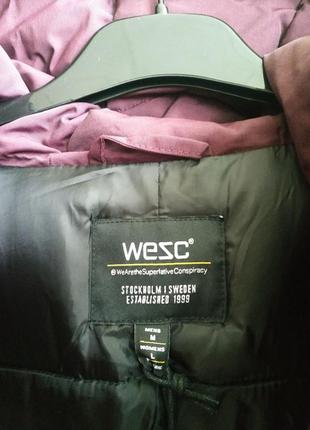 Зимова парка куртка унісекс wesc unisex padded parka швеція5 фото