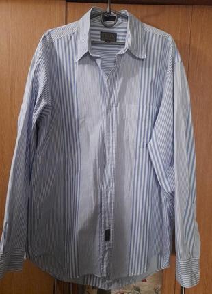 Мужская рубашка фирма ralph lauren,  размер xl.