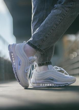 Кросівки nike air max 97 white кросівки