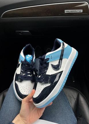 Кроссовки nike sb dunk blue