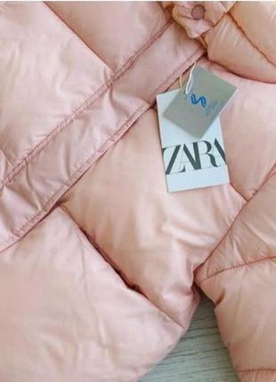 Zara пуховик легесенький в виде пушинки2 фото