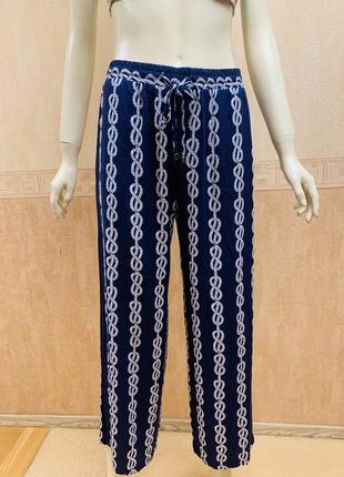 Вискозные брючки пижамного кроя для дома/пляжа!!!