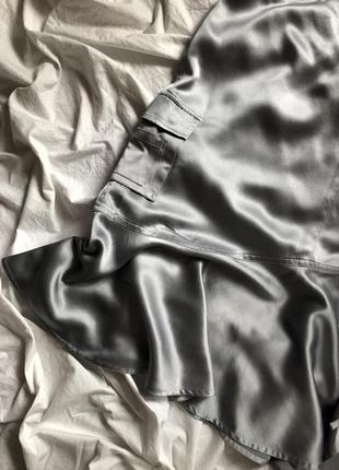 Шелковая юбка карго5 фото