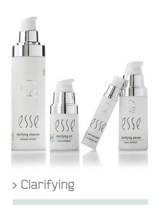 Esse c4 очищающее средство для кожи склонной к акне / clarifying cleanser 100 мл