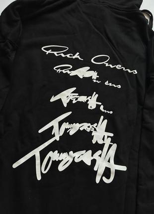 Худи rick owens x tommy cash l6 фото