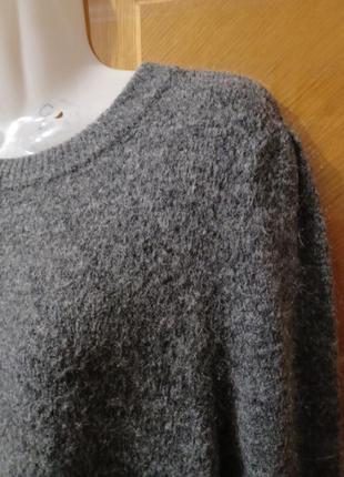 Брендовый теплый стильный свитер кофта джемпер р. l от h&amp;m6 фото