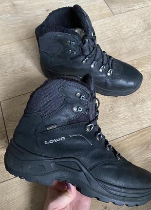 Зимові шкіряні черевики lowa nabucco gtx