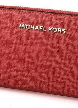 Женский кошелек на молнии michael kors