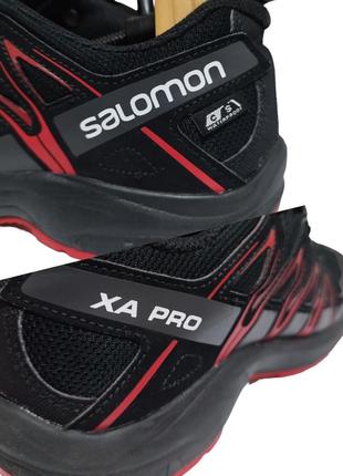 Кросівки унісекс трекінгові/ туристичні salomon xa pro waterproof6 фото