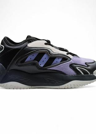 Мужские кроссовки adidas streetball 2 черные с фиолетовым3 фото