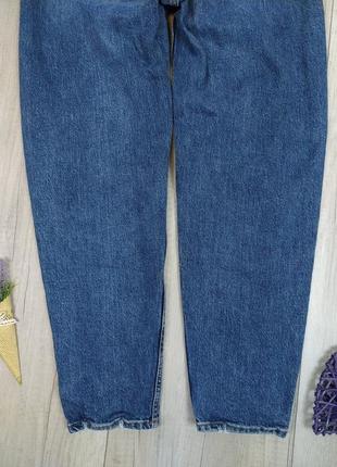 Женские синие джинсы cracpot, mom, момы, размер 277 фото
