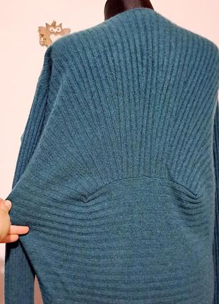 Шерсть кашемир фирменное теплое трикотаж кашемировое платье миди5 фото