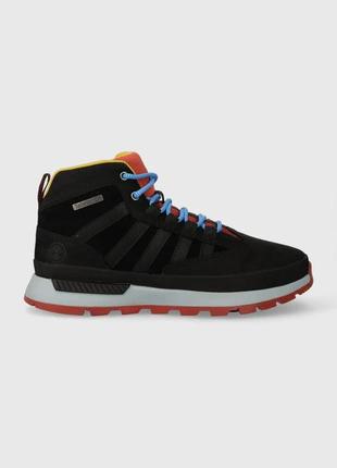 Черевики sprint timberland Características trekker mid leather чоловічі колір чорний tb0a62em0151 розмір 41, 42, 43, 44, 45, 46