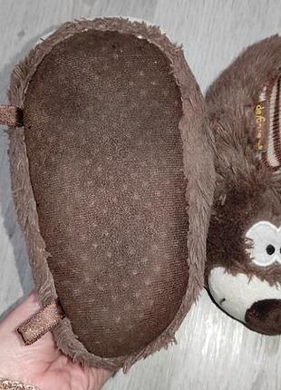 Теплые меховые  тапки 3