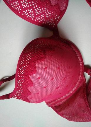 85в 38в 85b шикарный кружевной бюстгальтер с гелевым пуш ап wonderbra pixel lace gel4 фото