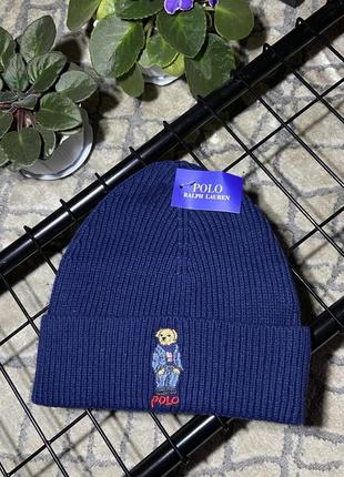 Новые шапки polo bear ralph lauren2 фото