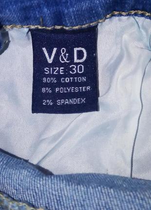 Джинсовий комбінезон з спідницею jeans j/l fashion v&d8 фото