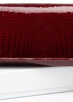 Женский кожаный кошелек sergio torretti w501 бордовый натуральная кожа