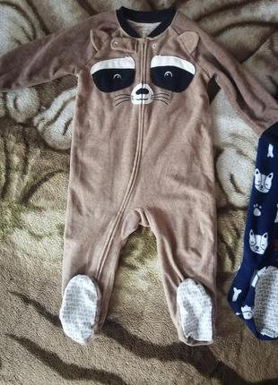 Флисовые человечки carter's 2