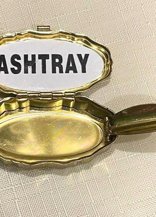 Вінтаж міні шкатулочка, кишенькова попільничка/швейцарія/vintage/