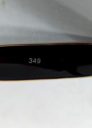 Очки в стиле cazal  унисекс имиджевые оправа для очков черная с золотом6 фото