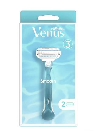 Бритва venus c 2 сменными картриджами