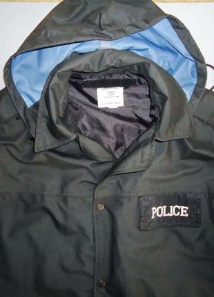 Куртка анорак полицейского police gore-tex британия (m-l)2 фото
