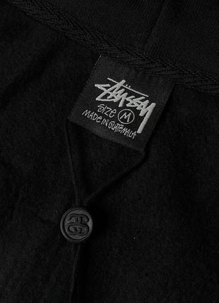 Кофта stussy x dsm world tour zip hoodie black (new) | original6 фото