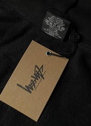 Кофта stussy x dsm world tour zip hoodie black (new) | original7 фото