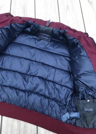 Куртка пуховик Tommy hilfiger теплая зимняя стильная актуальная тренд5 фото